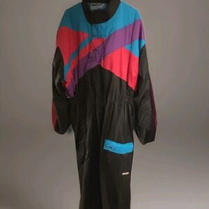 Vintage Rare Rain Suit LLN Multicolor Schuh Sportswear , Men's 2XL